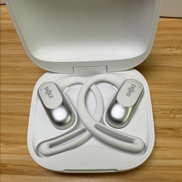 Shokz OpenFit Air Wireless Headset - White - Picture 2 of 13